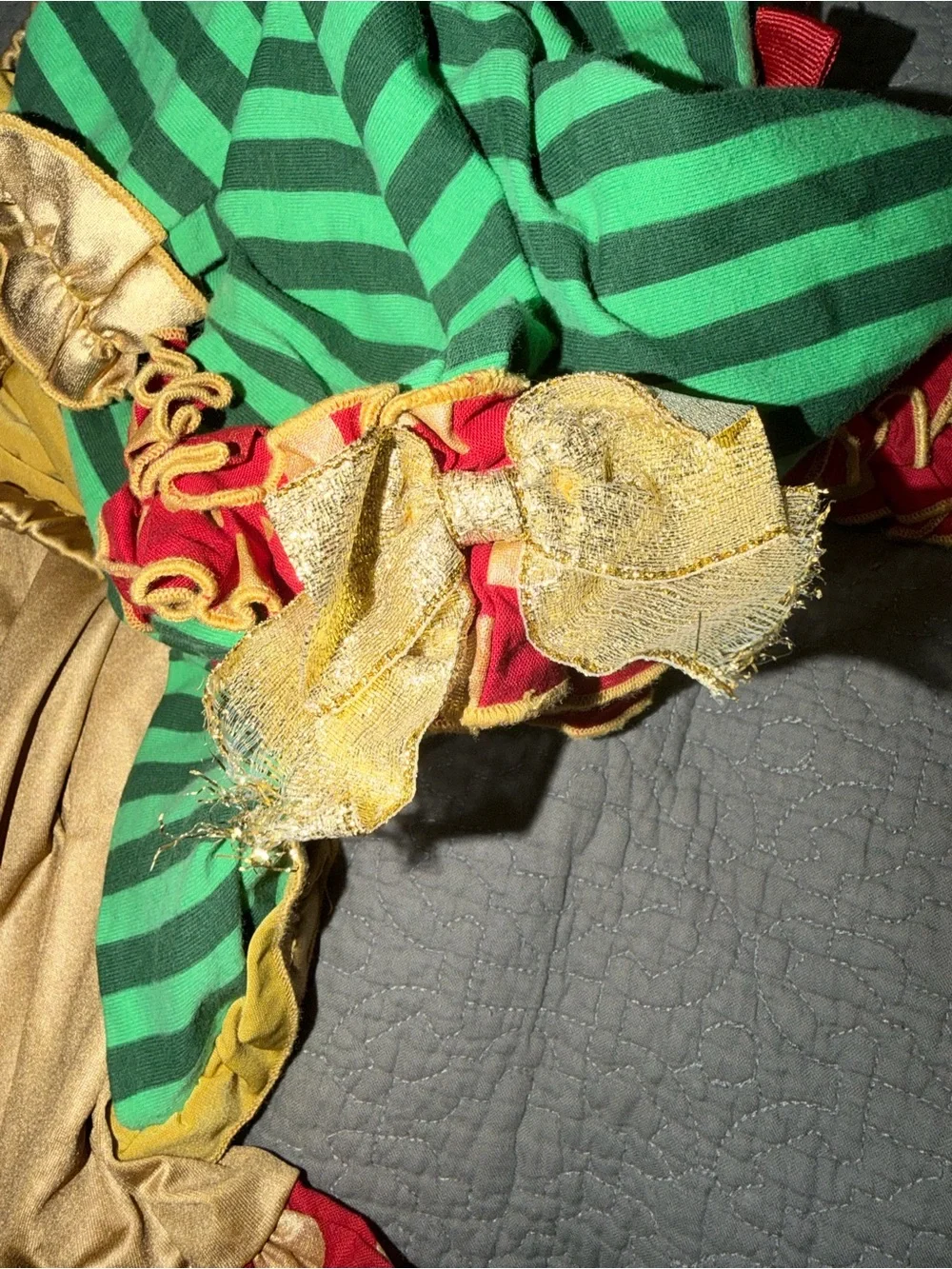 Molly and Millie Girls Reindeer Christmas 2pc Outfit Set Toddler Size 24 Months